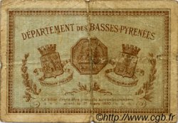50 Centimes FRANCE régionalisme et divers Bayonne 1915 JP.021.01 TB