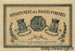 1 Franc FRANCE regionalismo y varios Bayonne 1915 JP.021.13 SC a FDC