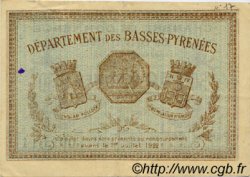 50 Centimes FRANCE regionalismo e varie Bayonne 1917 JP.021.42 BB to SPL
