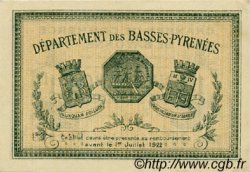 1 Franc FRANCE regionalismo e varie Bayonne 1917 JP.021.45 AU a FDC