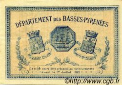 2 Francs FRANCE regionalism and miscellaneous Bayonne 1917 JP.021.49 VF - XF