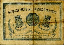 2 Francs FRANCE regionalismo e varie Bayonne 1917 JP.021.49 MB
