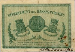50 Centimes FRANCE regionalismo y varios Bayonne 1919 JP.021.61 MBC a EBC