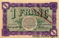 1 Franc FRANCE Regionalismus und verschiedenen Belfort 1918 JP.023.54 SS to VZ