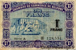 1 Franc FRANCE régionalisme et divers Belfort 1921 JP.023.60 TB