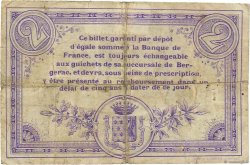 2 Francs Annulé FRANCE regionalism and miscellaneous Bergerac 1914 JP.024.07 F