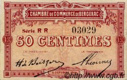 50 Centimes FRANCE Regionalismus und verschiedenen Bergerac 1914 JP.024.12 SS to VZ