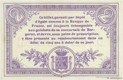 2 Francs FRANCE regionalism and various Bergerac 1914 JP.024.23 VF - XF