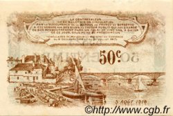 50 Centimes FRANCE regionalism and various Bergerac 1918 JP.024.31 AU+