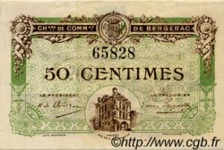 50 Centimes FRANCE Regionalismus und verschiedenen Bergerac 1918 JP.024.31 SS to VZ