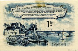 1 Franc FRANCE regionalismo y varios Bergerac 1918 JP.024.33 MBC a EBC
