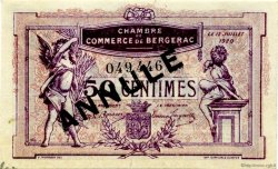 50 Centimes Annulé FRANCE regionalismo e varie Bergerac 1920 JP.024.36 BB to SPL