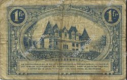 1 Franc FRANCE regionalism and miscellaneous Bergerac 1920 JP.024.37 F