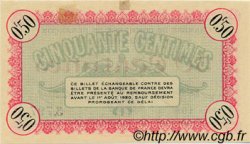 50 Centimes FRANCE Regionalismus und verschiedenen Besançon 1915 JP.025.01 SS to VZ
