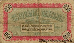 50 Centimes FRANCE regionalism and various Besançon 1915 JP.025.01 F