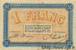 1 Franc FRANCE regionalism and miscellaneous Besançon 1915 JP.025.13 VF - XF