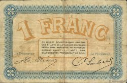 1 Franc FRANCE regionalismo e varie Besançon 1915 JP.025.13 MB