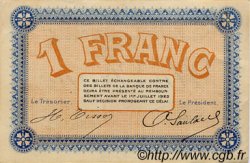 1 Franc FRANCE Regionalismus und verschiedenen Besançon 1918 JP.025.20 SS to VZ