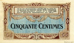 50 Centimes FRANCE regionalismo y varios Besançon 1922 JP.025.25 SC a FDC