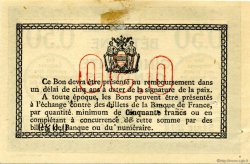 50 Centimes FRANCE regionalism and miscellaneous Béthune 1915 JP.026.01 AU+