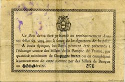 1 Franc FRANCE Regionalismus und verschiedenen Béthune 1915 JP.026.06 S