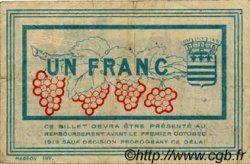 1 Franc FRANCE régionalisme et divers Béziers 1915 JP.027.15 TB