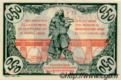 50 Centimes FRANCE regionalism and various Béziers 1920 JP.027.29 AU+