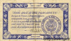 1 Franc FRANCE regionalismo y varios Blois 1915 JP.028.03 MBC a EBC