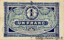 1 Franc FRANCE regionalismo e varie Bordeaux 1917 JP.030.21 BB to SPL