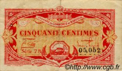 50 Centimes FRANCE régionalisme et divers Bordeaux 1920 JP.030.24 TB
