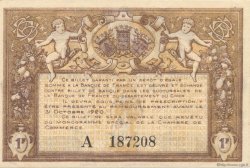 1 Franc FRANCE Regionalismus und verschiedenen Bourges 1915 JP.032.06 SS to VZ