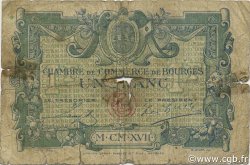 1 Franc FRANCE régionalisme et divers Bourges 1917 JP.032.11 TB