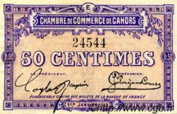 50 Centimes FRANCE régionalisme et divers Cahors 1915 JP.035.05 TB