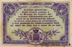 1 Franc FRANCE regionalism and miscellaneous Cahors 1915 JP.035.07 VF - XF
