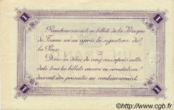 1 Franc FRANCE regionalismo e varie Calais 1918 JP.036.37 AU a FDC