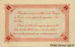 1 Franc FRANCE Regionalismus und verschiedenen Calais 1918 JP.036.41 fST to ST