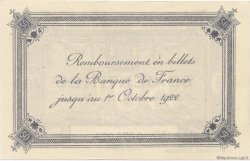 50 Centimes FRANCE regionalismo e varie Calais 1918 JP.036.42 AU a FDC
