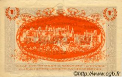 1 Franc FRANCE Regionalismus und verschiedenen Carcassonne 1914 JP.038.06 SS to VZ