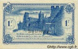1 Franc Annulé FRANCE regionalismo e varie Carcassonne 1917 JP.038.14 AU a FDC