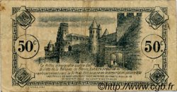 50 Centimes FRANCE régionalisme et divers Carcassonne 1922 JP.038.19 TB