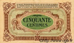 50 Centimes FRANCE Regionalismus und verschiedenen Région Économique Du Centre 1918 JP.040.05 SS to VZ