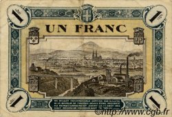 1 Franc FRANCE regionalism and miscellaneous Région Économique Du Centre 1918 JP.040.07 F