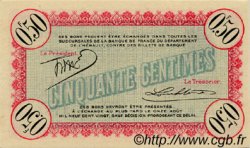 50 Centimes FRANCE regionalism and miscellaneous Cette, actuellement Sete 1915 JP.041.01 AU+