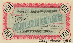 50 Centimes FRANCE regionalism and various Cette, actuellement Sete 1915 JP.041.04 AU+