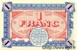 1 Franc Spécimen FRANCE régionalisme et divers Châlon-Sur-Saône, Autun et Louhans 1916 JP.042.05 TTB à SUP