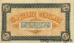 50 Centimes FRANCE regionalism and miscellaneous Châlon-Sur-Saône, Autun et Louhans 1919 JP.042.20 VF - XF