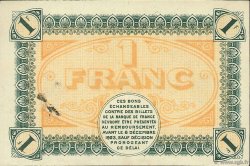 1 Franc FRANCE regionalismo y varios Châlon-Sur-Saône, Autun et Louhans 1920 JP.042.30 SC a FDC
