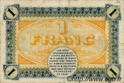 1 Franc FRANCE régionalisme et divers Châlon-Sur-Saône, Autun et Louhans 1920 JP.042.30 TB