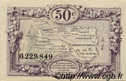 50 Centimes FRANCE régionalisme et divers Chalons, Reims, Épernay 1922 JP.043.01 TB