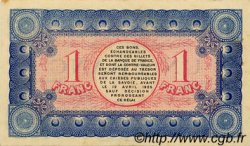 1 Franc FRANCE Regionalismus und verschiedenen Chambéry 1920 JP.044.14 SS to VZ